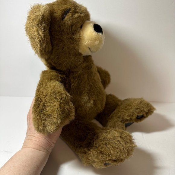 Build A Bear Retired Bearemy Plush Stuffed Animal Faux Leather Paw 15" - Picture 2 of 9